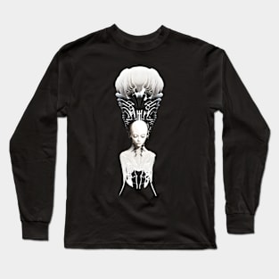 Galactic White Queen Long Sleeve T-Shirt